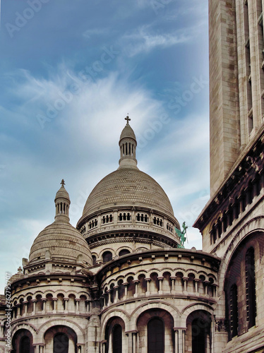 The Basilica of the Sacred Heart (in French Basilique du Sacré-Cœur) is a Catholic place of worship in Paris located on the top of Montmartre hill
