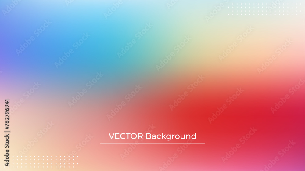 custom made wallpaper toronto digitalAbstract blurred gradient mesh background in bright rainbow colors. Colorful smooth banner template. Easy editable soft colored vector illustration in EPS10 without transparency.