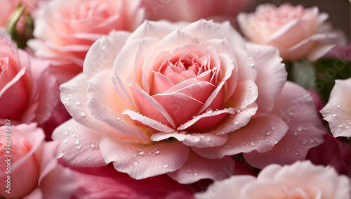 Pink Rose Closeup  Beauty in Detail