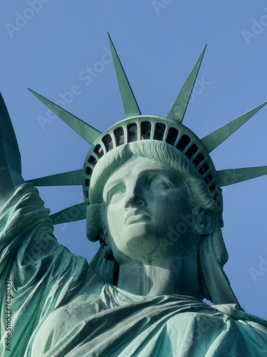 The face of the liberty