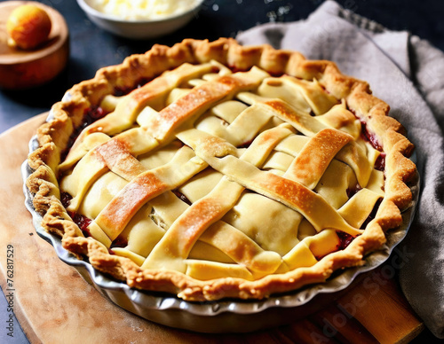 Pay de manzana casero 