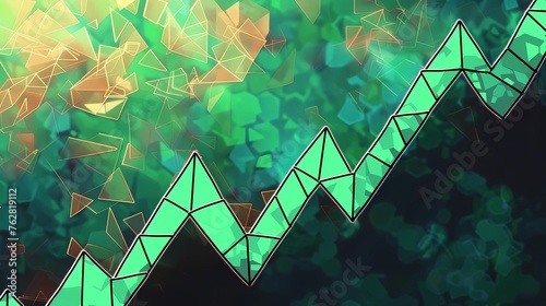 currency exchange chart background image of an exchange trading chart