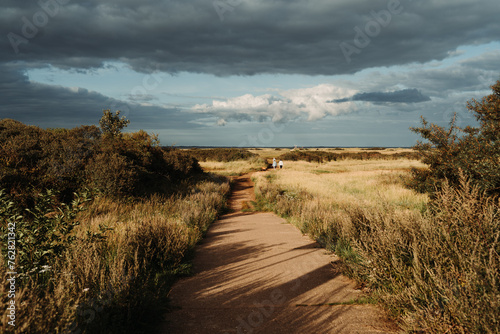 Cleethorpes seasisde, summer golden hour sun, England, UK