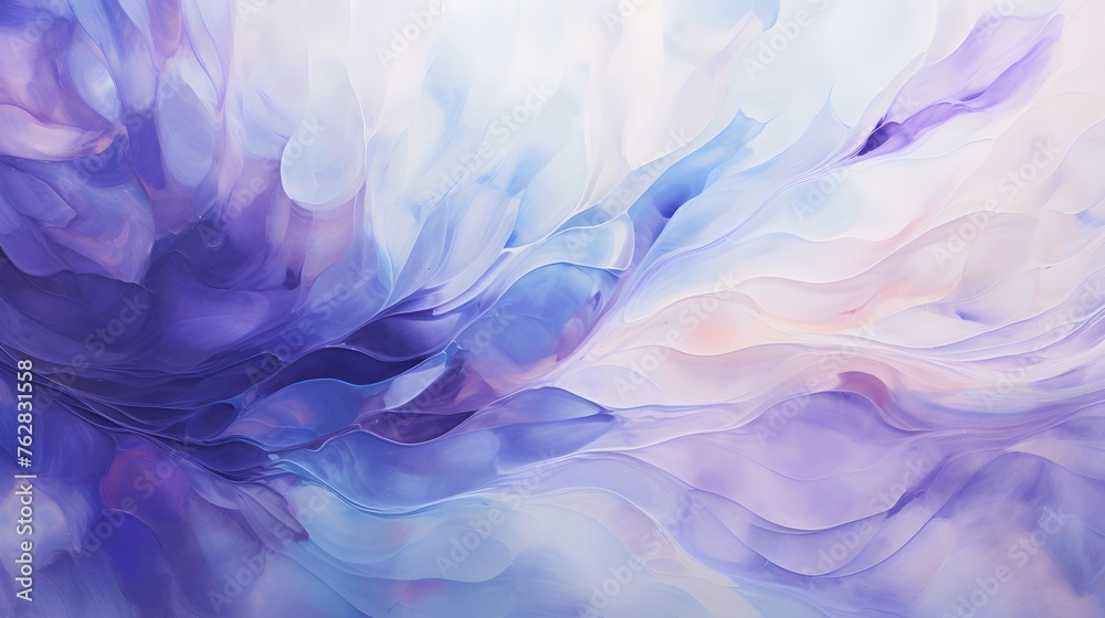 fusion of sapphire and amethyst gradients, swirling together to create a captivating spectacle of color against a canvas of pure white - obrazy, fototapety, plakaty 
