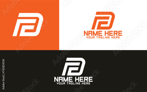 Letter FD OF FG, FG Logo design, FD Logo Design symbol