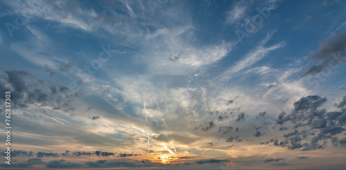 Fototapeta Naklejka Na Ścianę i Meble -  Sunset Sky 5 - WEST