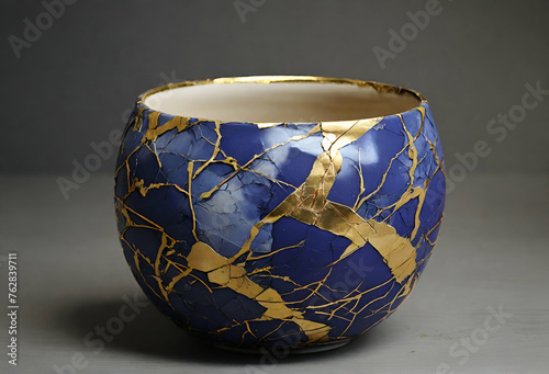 Kintsugi pot photo