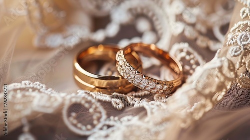 A pair of wedding rings, representing the universal symbol of love and commitment shared between partners