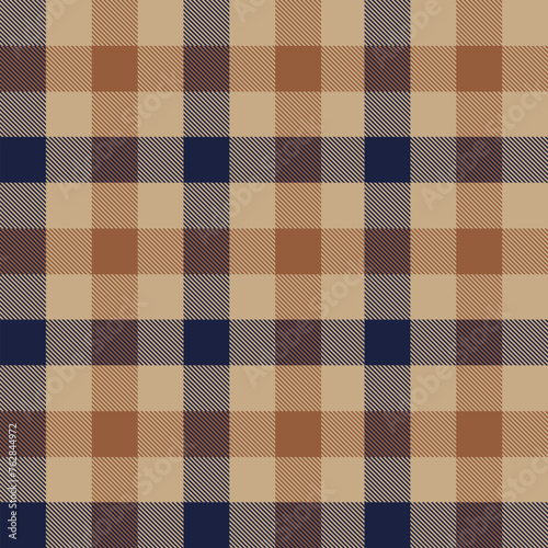 B&C TAN & NAVY PLAID.eps