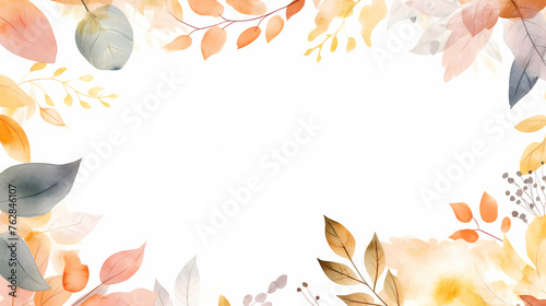 Leaves pattern, seamless background picture