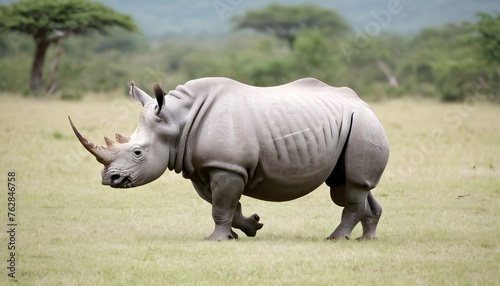 A Rhinoceros In A Safari Escape Upscaled 10