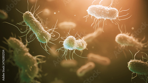 Bacteria Germs Pathogen Illustration