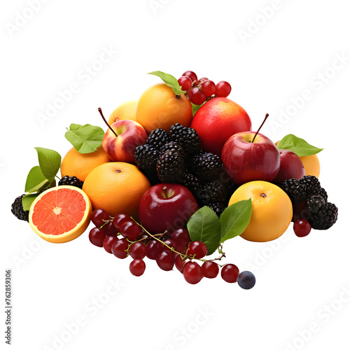 fresh fruits isolated photography transparent background 