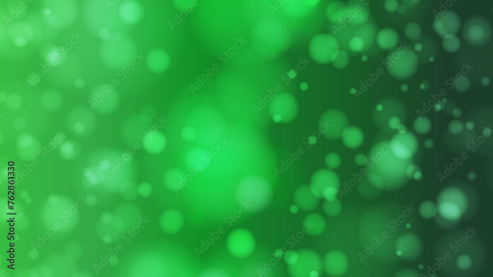 Luminous green focus bokeh blurred background design Luminous green focus bokeh blurred background design