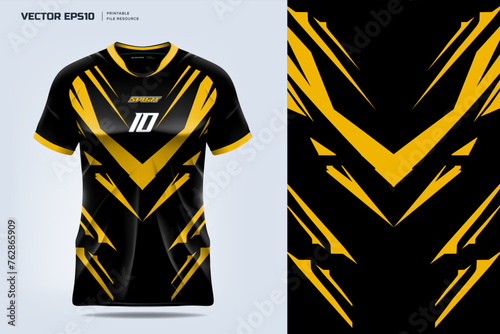 modern e-sport jersey, apparel, uniform design. good use for gaming jersey