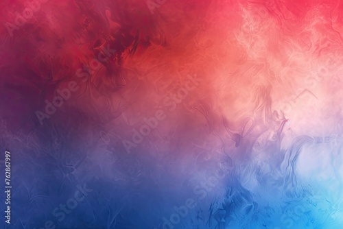 Abstract vector gradient blend background with red and blue colors