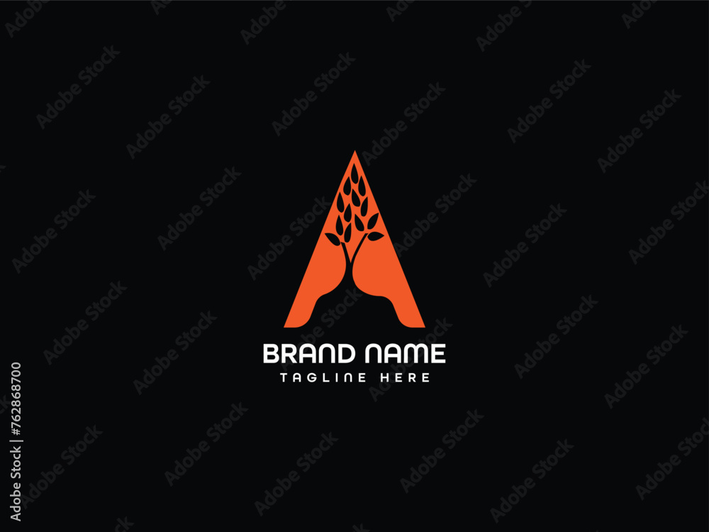 Fototapeta premium A concept letter logo design