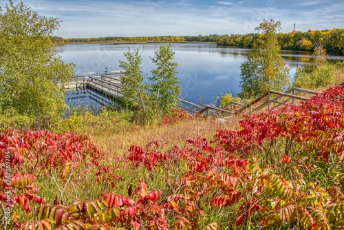 Lake Bronson State Park in North Western Minnesota photo