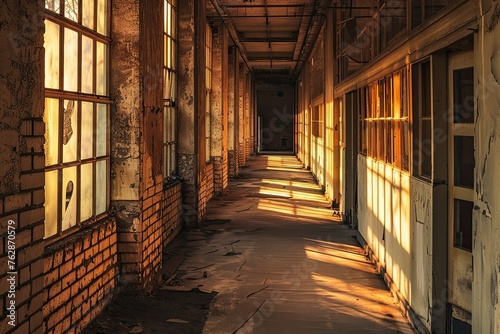  In a hallway of an old factory building (2).jpeg, In a hallway of an old factory building 