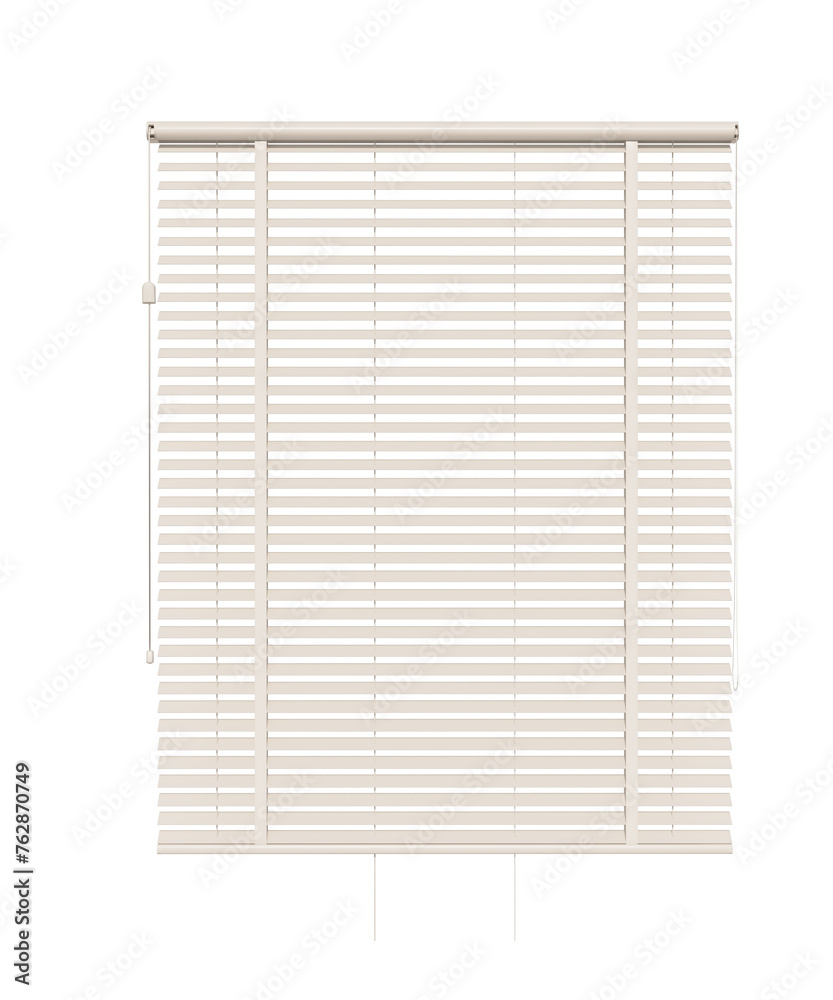 Roller blinds or vertical window blind. Roller shades. 