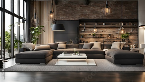 Modern Loft Living: Stylish Interior Design for Urban Living Spaces