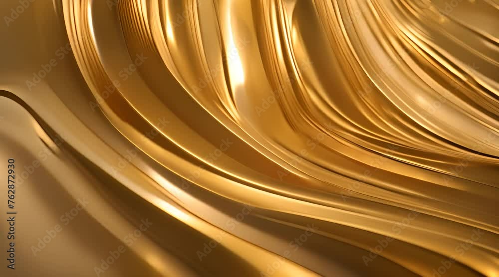 luxury golden color Abstract wave background. Abstract soft color waves
