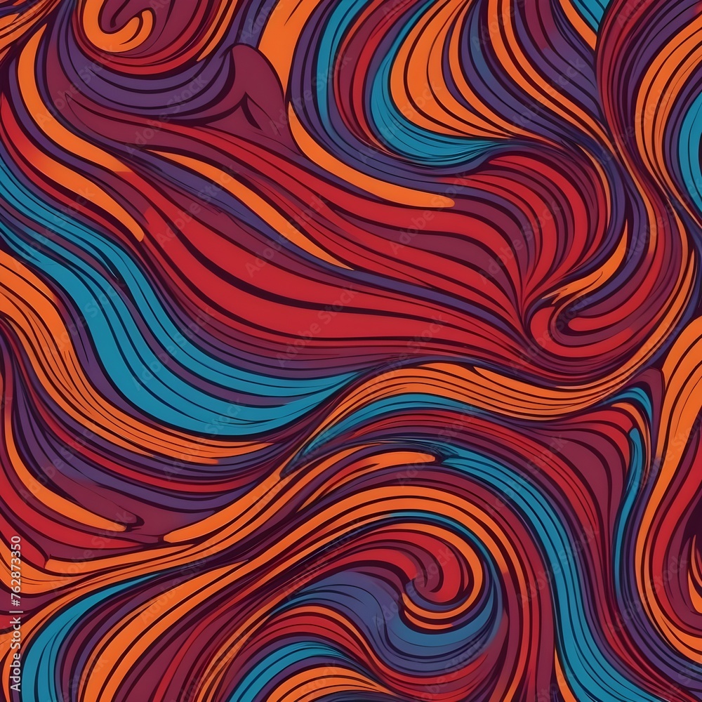 Groovy pattern artwork