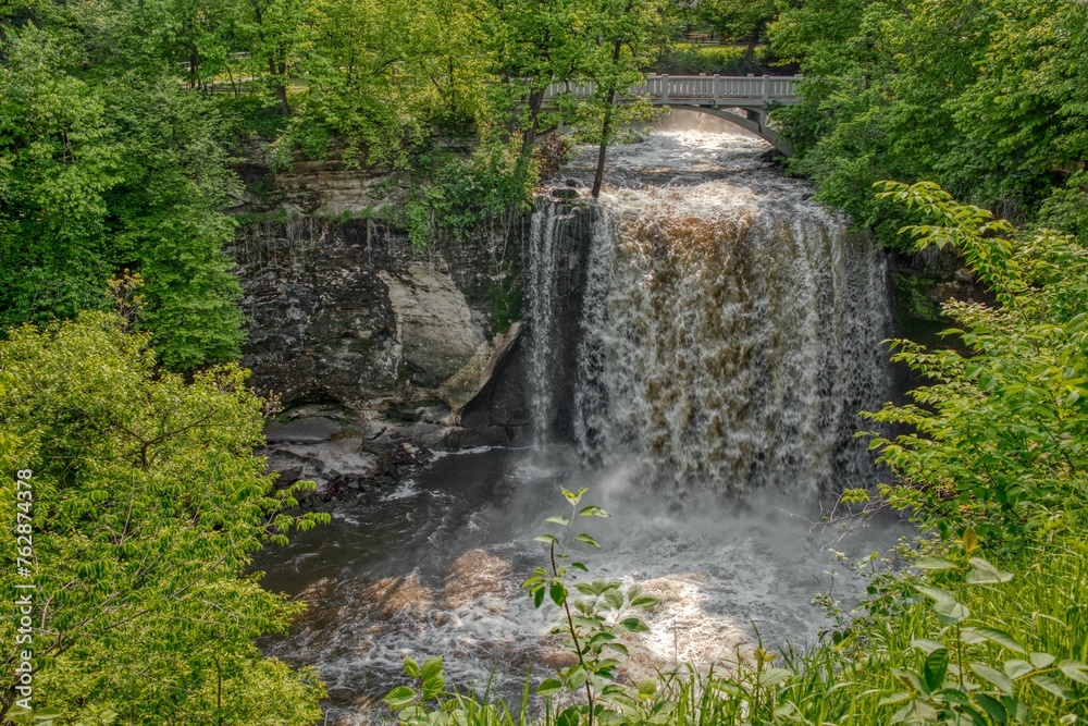 Minneopa State Park is located in South West Minnesota Minneopa State Park is located in South West Minnesota