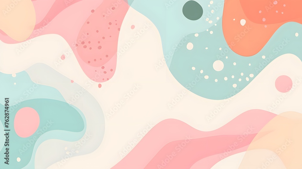 Abstract Pastel Art: Fluid Shapes and Waves for Aesthetic Backgrounds Abstract Pastel Art: Fluid Shapes and Waves for Aesthetic Backgrounds