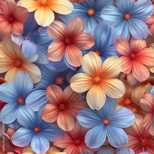 Floral Patterns seamless for background