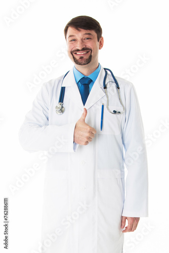 doctor isolated on white background