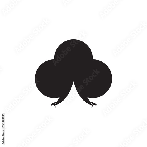 poker camp logo design icon.