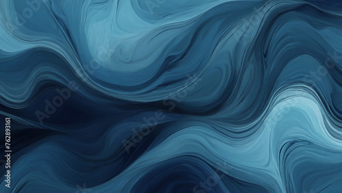 abstract background in shades of blue depths of the ocean photo
