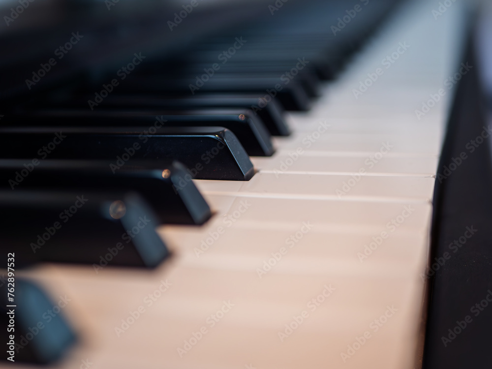 Close-up of Piano Keys