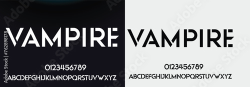 Luxury letter font and tech typeface. Minimal Alphabet set. Creative fonts Logo design for Business.