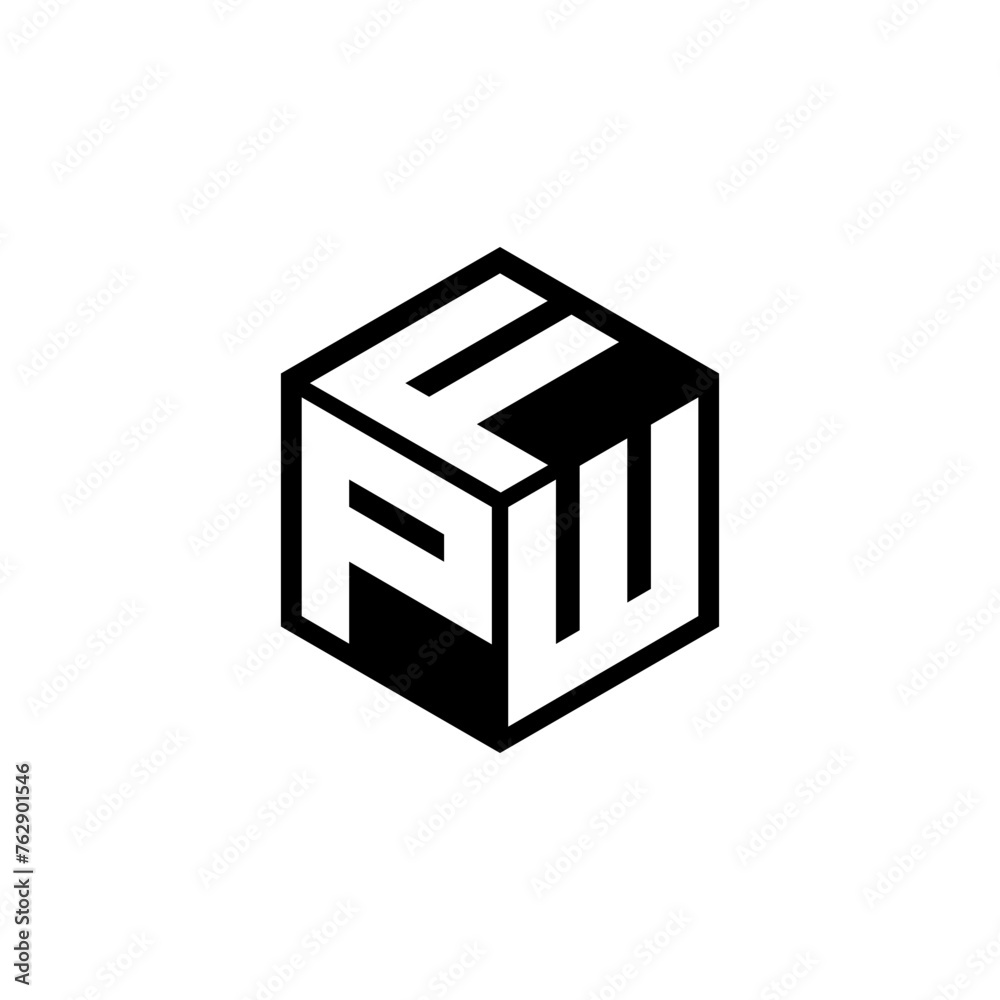 PWF letter logo design in illustration. Vector logo, calligraphy designs for logo, Poster, Invitation, etc. PWF letter logo design in illustration. Vector logo, calligraphy designs for logo, Poster, Invitation, etc.