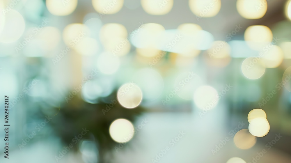 Blur white office background Business background with white bokeh background Blur abstract interior in modern office building background banner : Generative AI Blur white office background Business background with white bokeh background Blur abstract interior in modern office building background banner : Generative AI