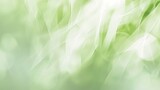 Blur white green abstract background from kitchen window panoramic banner : Generative AI