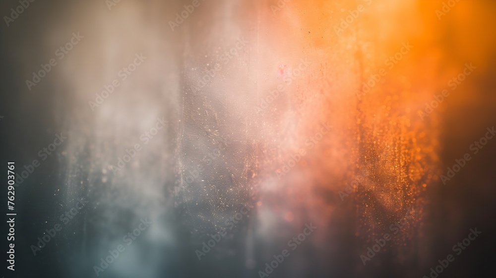 Abstract color gradient film grain texture backgroundgradient texture for web banner and hot sale blurred orange gray white free forms on black noise texture effect : Generative AI - obrazy, fototapety, plakaty 