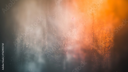 Abstract color gradient film grain texture backgroundgradient texture for web banner and hot sale blurred orange gray white free forms on black noise texture effect : Generative AI