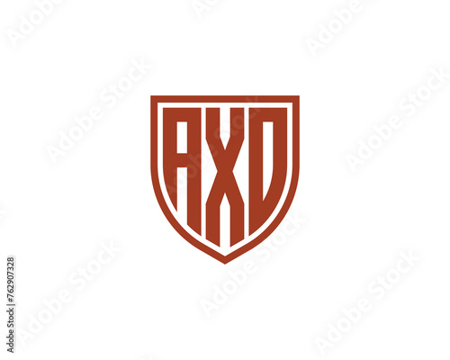 AXO logo design vector template photo