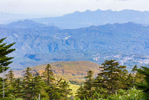 日本の風景 壮大な絶景 秋の渋峠