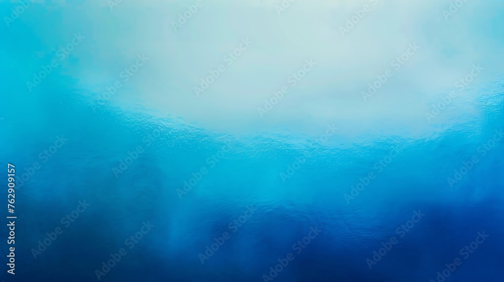 Abstract gradient Blue blurred with grain noise effect background for product design and social media : Generative AI