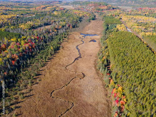 River trail in Autumn