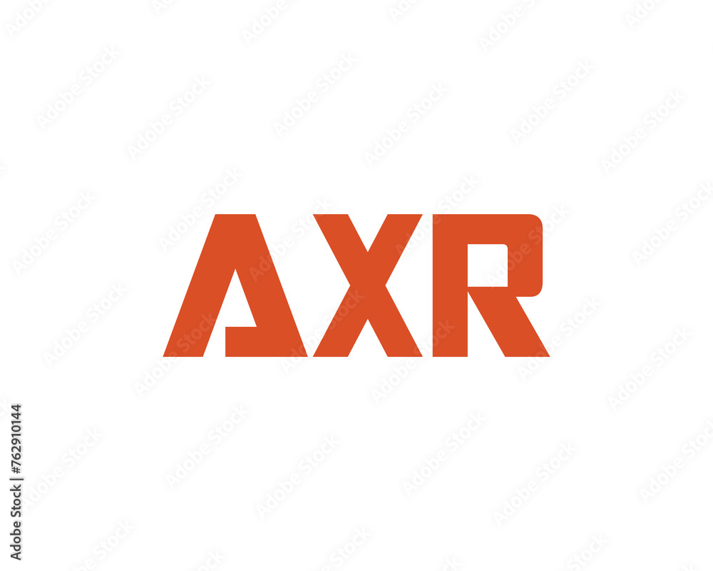 AXR logo design vector template AXR logo design vector template