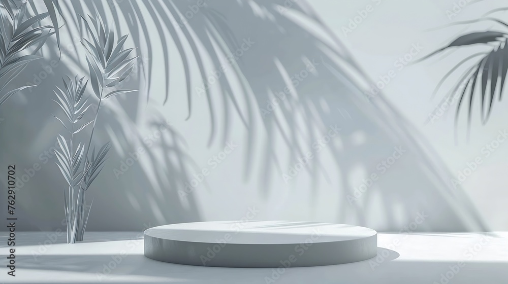 Background White Shadow Studio Light Display Product 3d Gray Blurred Leaf Wall Space Empty Podium Abstract Grey Pattern Texture Design Kitchen Table Interor Shadow Sun Room Template Be : Generative AI Background White Shadow Studio Light Display Product 3d Gray Blurred Leaf Wall Space Empty Podium Abstract Grey Pattern Texture Design Kitchen Table Interor Shadow Sun Room Template Be : Generative AI