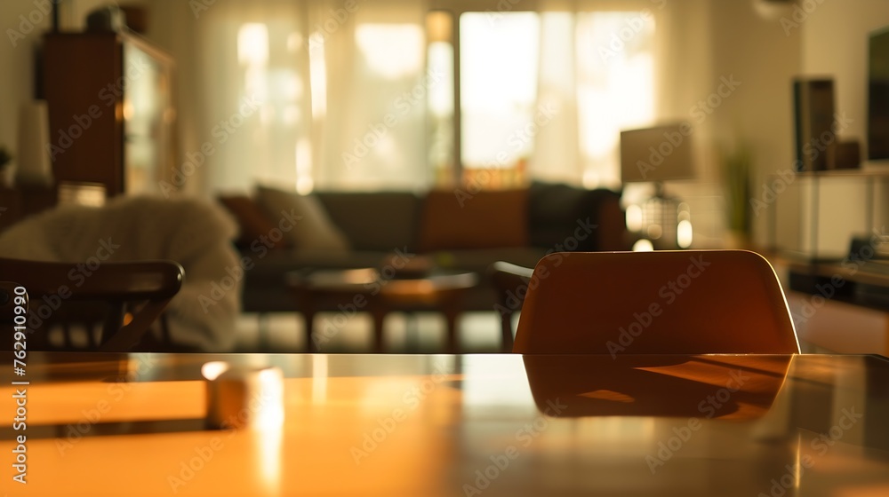 blurred living room for backgrouand : Generative AI blurred living room for backgrouand : Generative AI