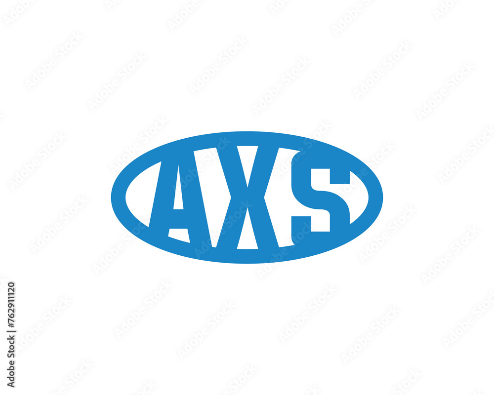 AXS logo design vector template AXS logo design vector template