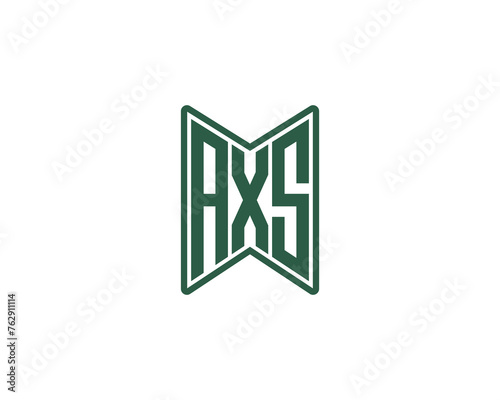 AXS logo design vector template photo