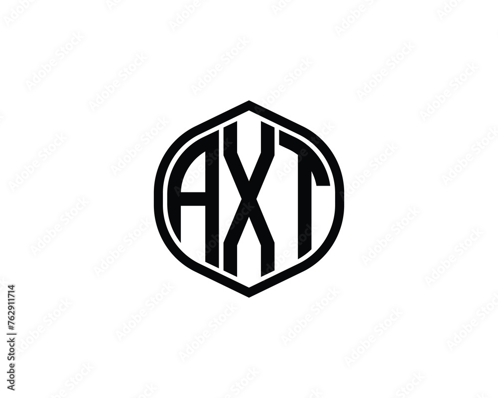 AXT logo design vector template AXT logo design vector template